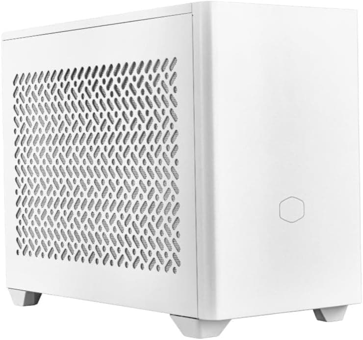 Cooler Master MasterBox NR200P V2 White Mini-ITXマザーボード・SFX-L電源対応 ミニタワー PCケース [ NR200PV2-WCNN-PSE ]