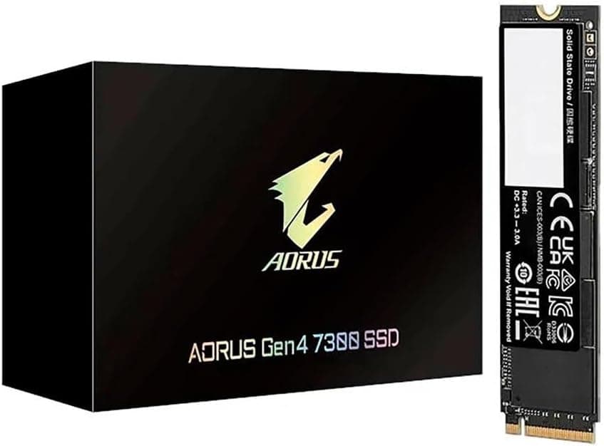 GIGABYTE AORUS Gen4 7300 SSD 2TB AG4732TB(PCIe 4.0 x4)