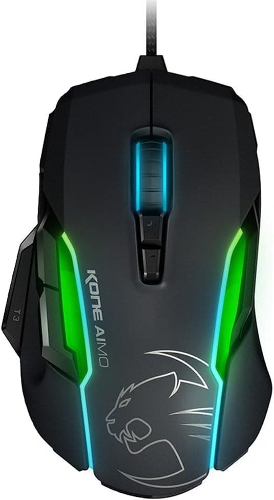 ROCCAT Kone AIMO-RGBA ゲーミングマウスブラック国内正規品ドイツデザイン&エンジニアリング ROC-11-815-BK-AS
