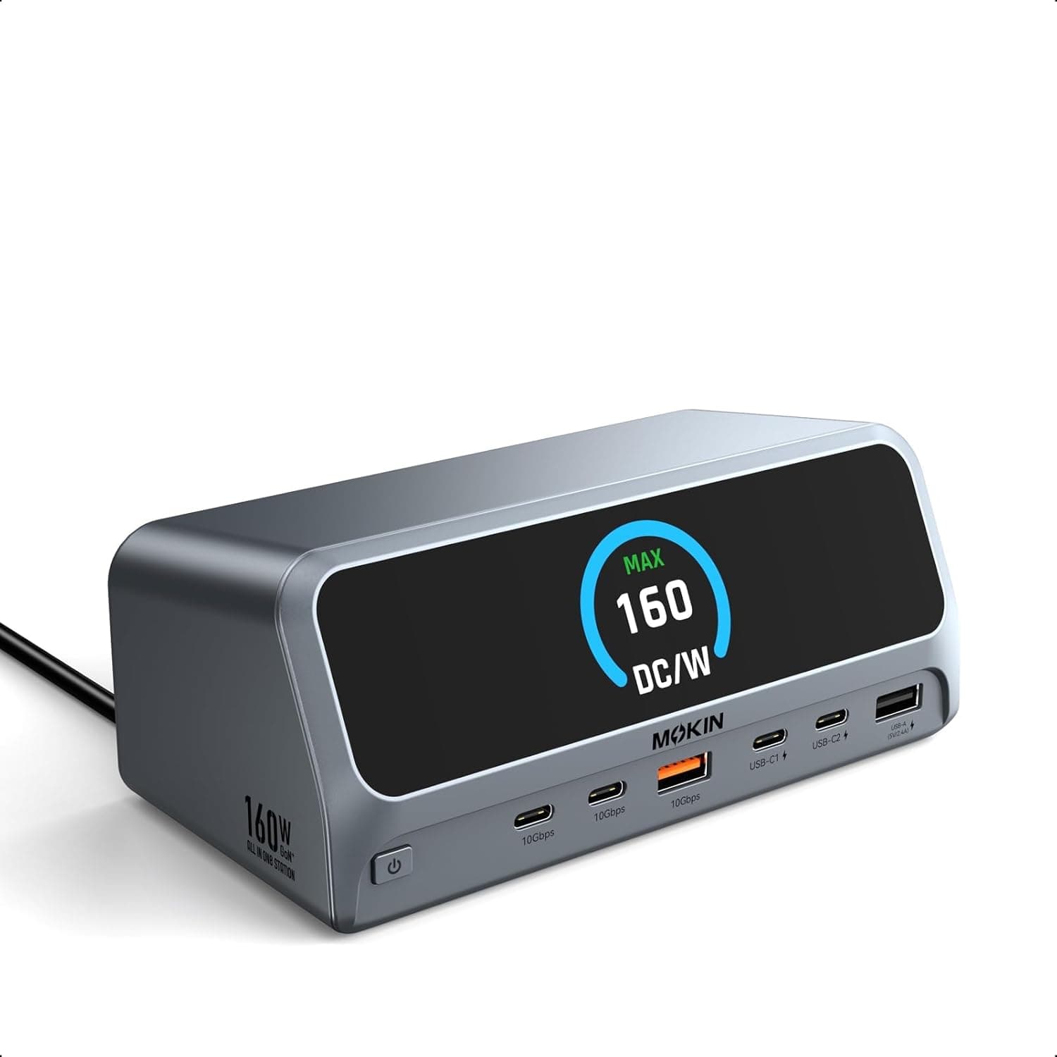 MOKiN 13-in-1 USB Cドッキングステーション LCDディスプレイ&内蔵電源