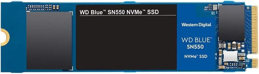 WDS500G2B0C [WD Blue SN550 NVMe SSD（500GB M.2(2280) PCIe Gen3 x4 NVMe 300TBW 5年保証）]