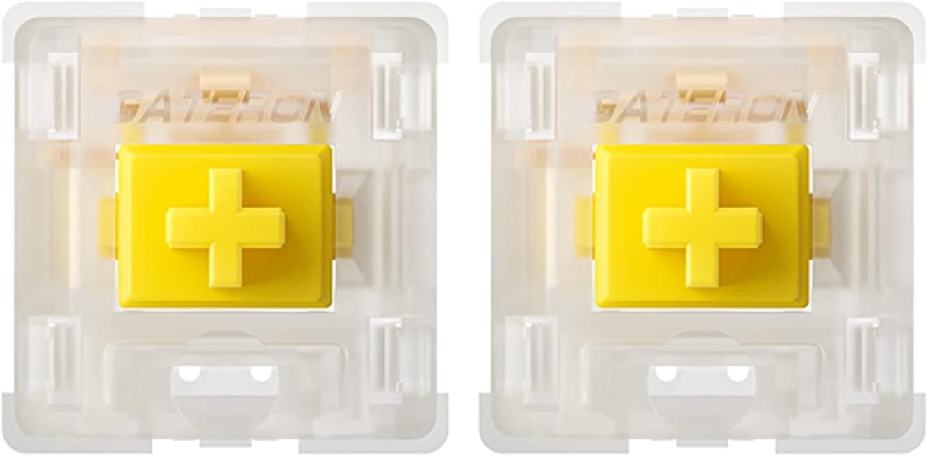 kutethy Gateron ミルキーイエロー Pro V2スイッチ