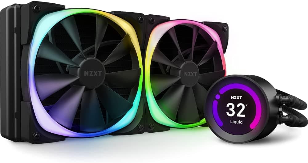 NZXT KRAKEN Z63 簡易水冷CPUクーラー 液晶モニタ搭載 RGB対応 280mm RL-KRZ63-R1 FN1623