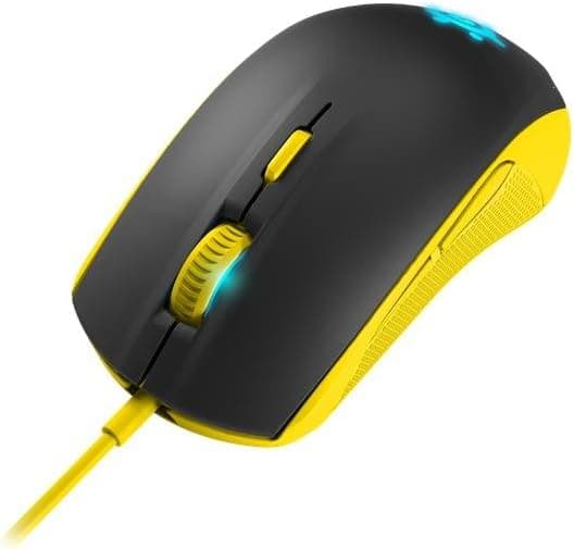 【国内正規品】ゲーミングマウス SteelSeries Rival 100 Proton Yellow 62340