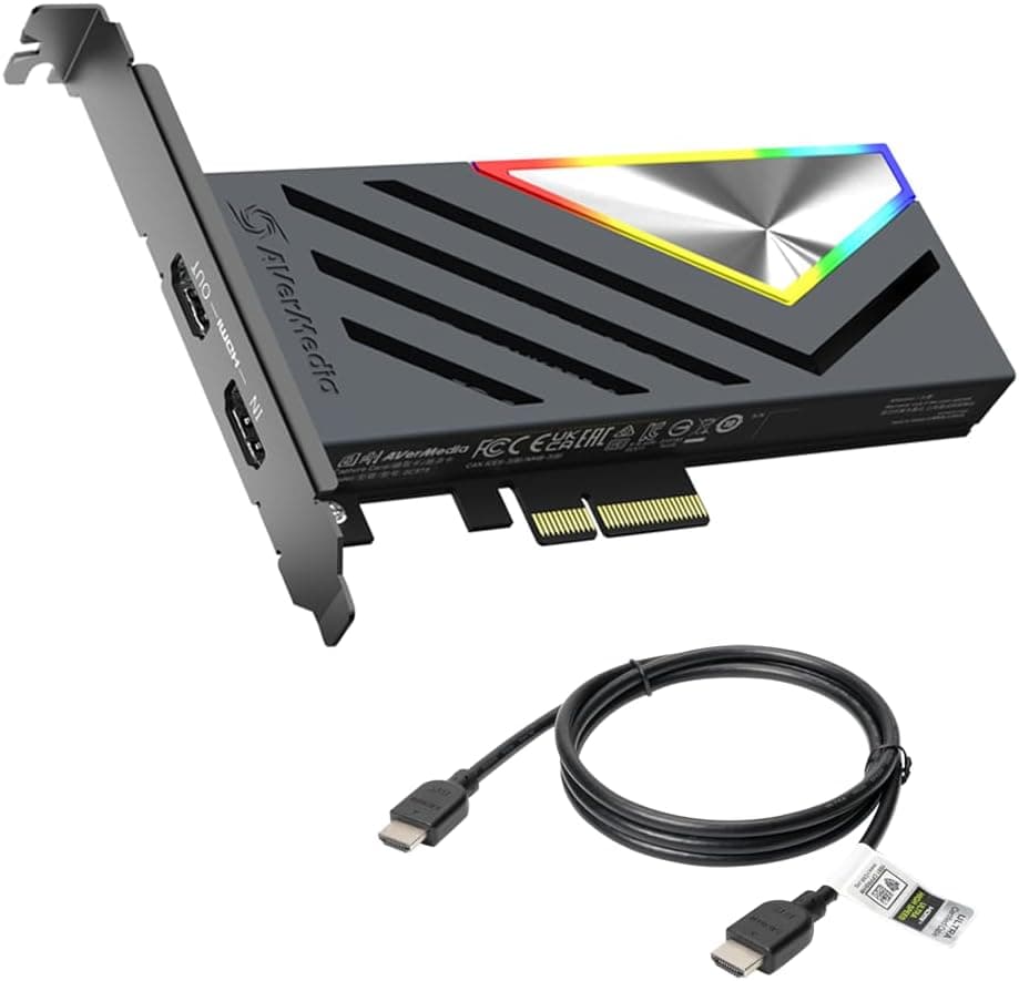 AVerMedia Live Gamer 4K 2.1 GC575 HDMI 2.1対応PCIeキャプチャカード