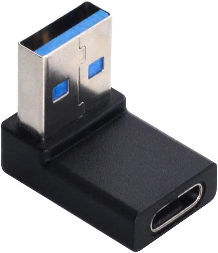 Chenyang USB Cメス→USBオスアダプター USB Type C - USB 3.0 Aアダプターケーブル ノートパソコンデスクトップ用
