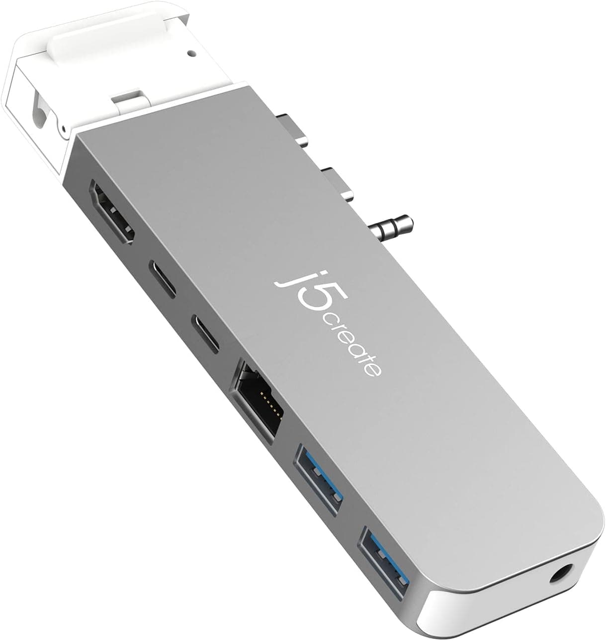 j5create USB C 7in1 デュアルディスプレイ ドッキングステーション MacBook Air