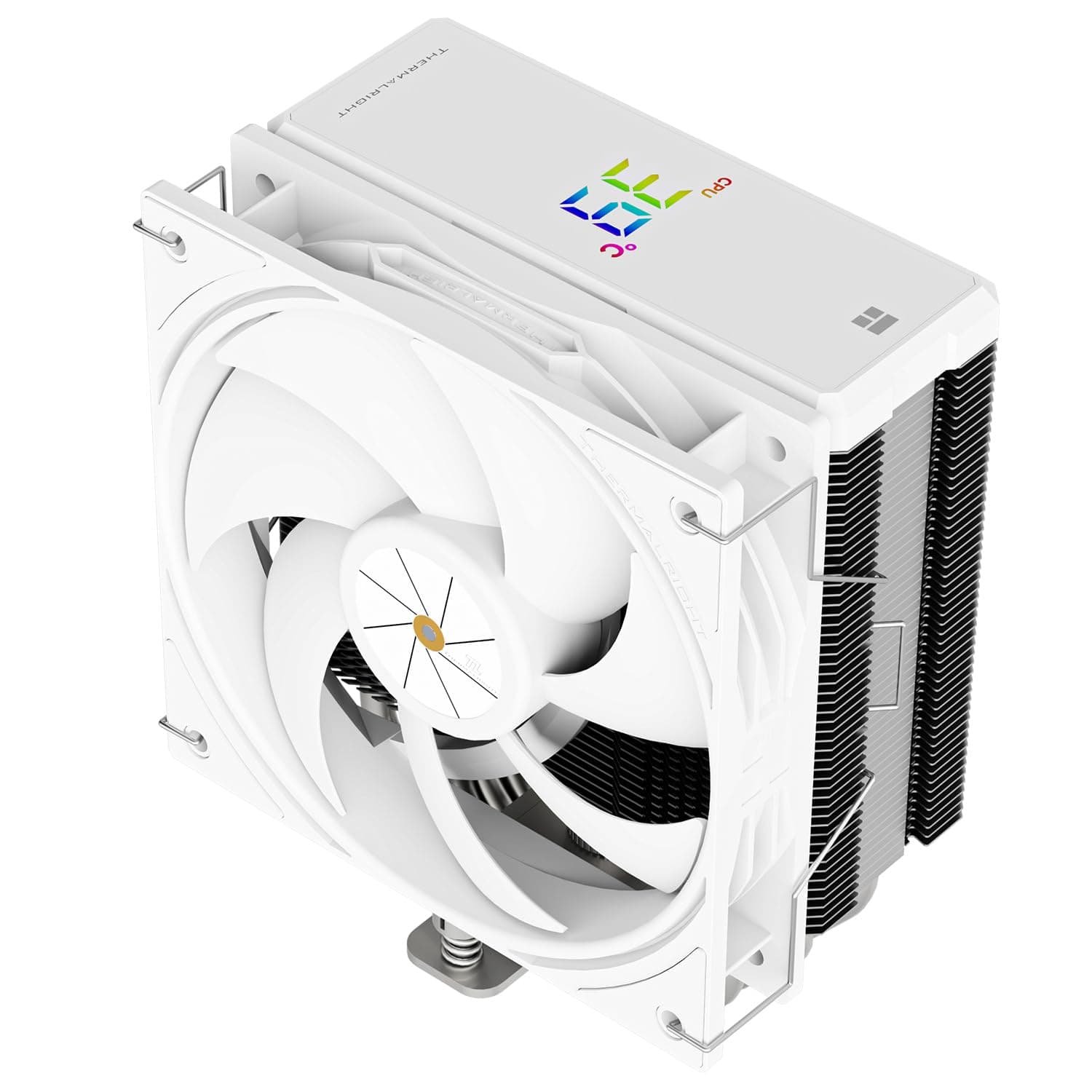 Thermalright Assassin X 120R デジタルホワイト CPUクーラー 120mm PWM 静音CPUファン AGHP 第4テクノロジー Intel lga1700