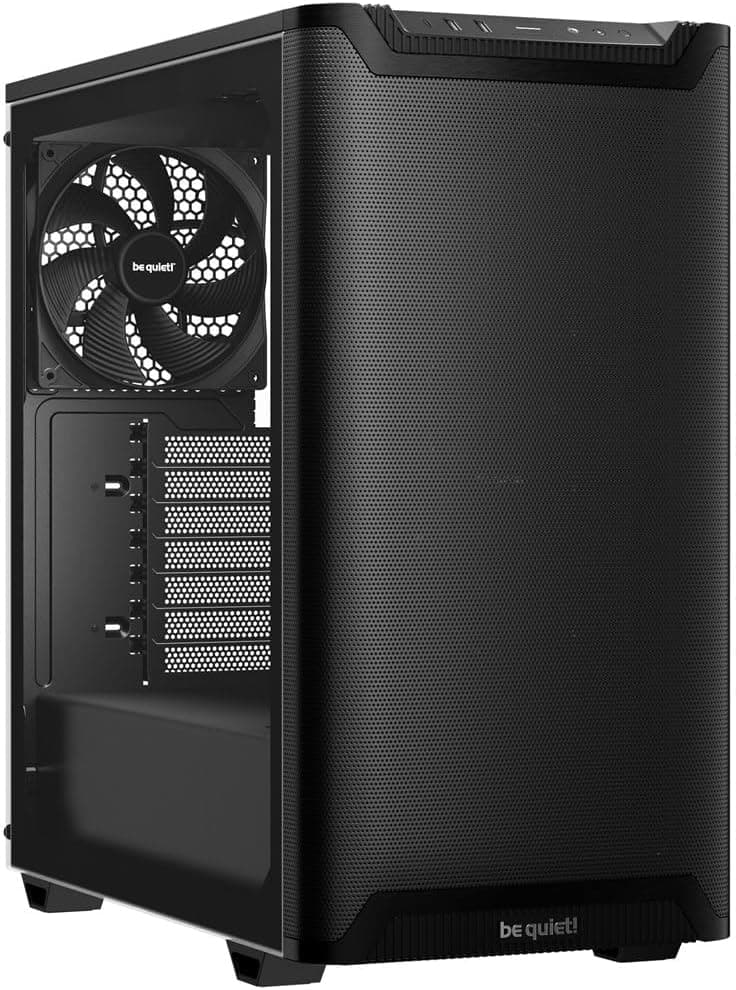 be quiet! ミドルタワー PCケース ATX Pure Base 501 AF WD Black PUR-BSE-501