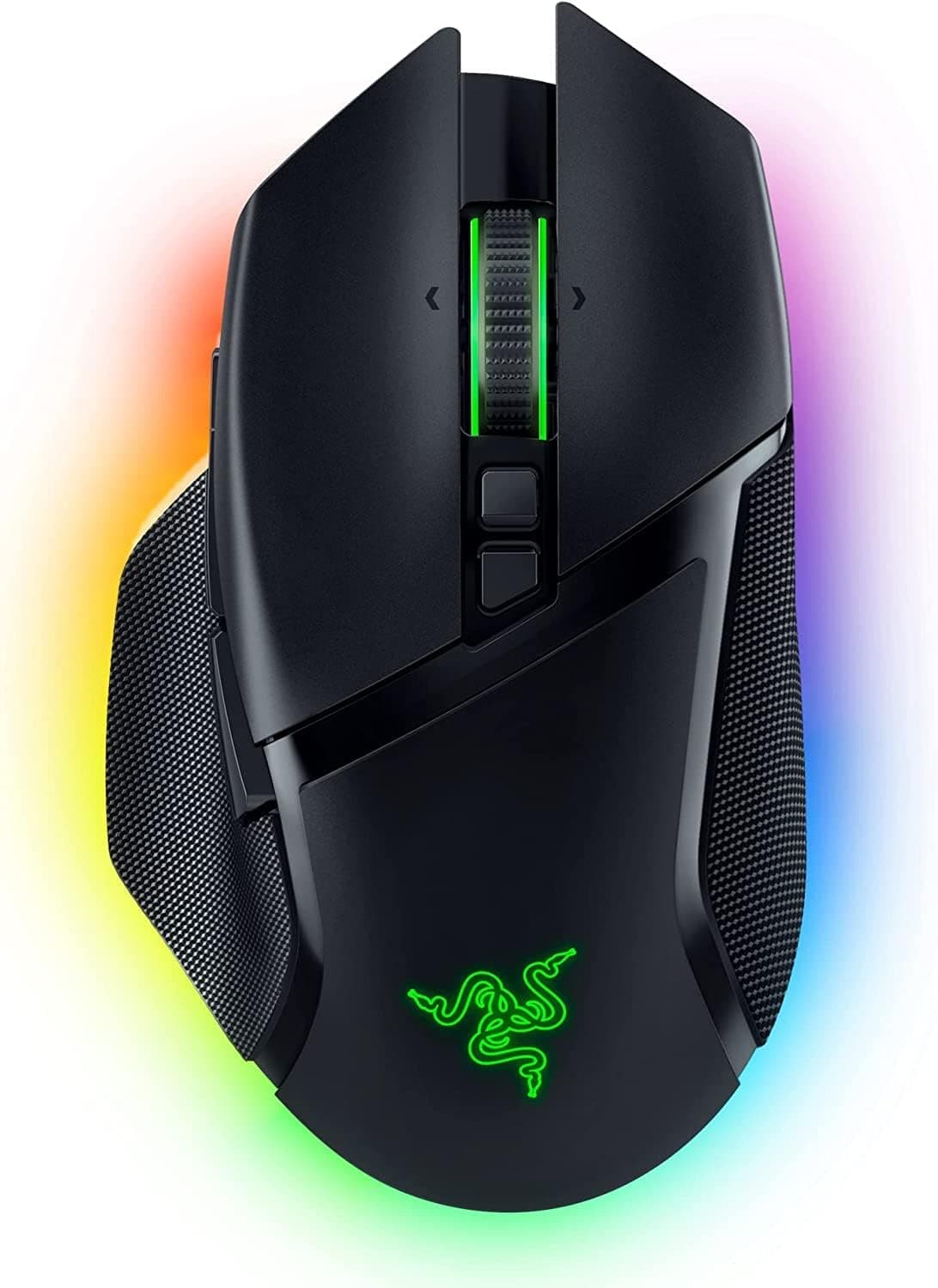 Basilisk V3 Pro - Ratón inalámbrico para juegos (Razer HyperScroll Tilt Wheel