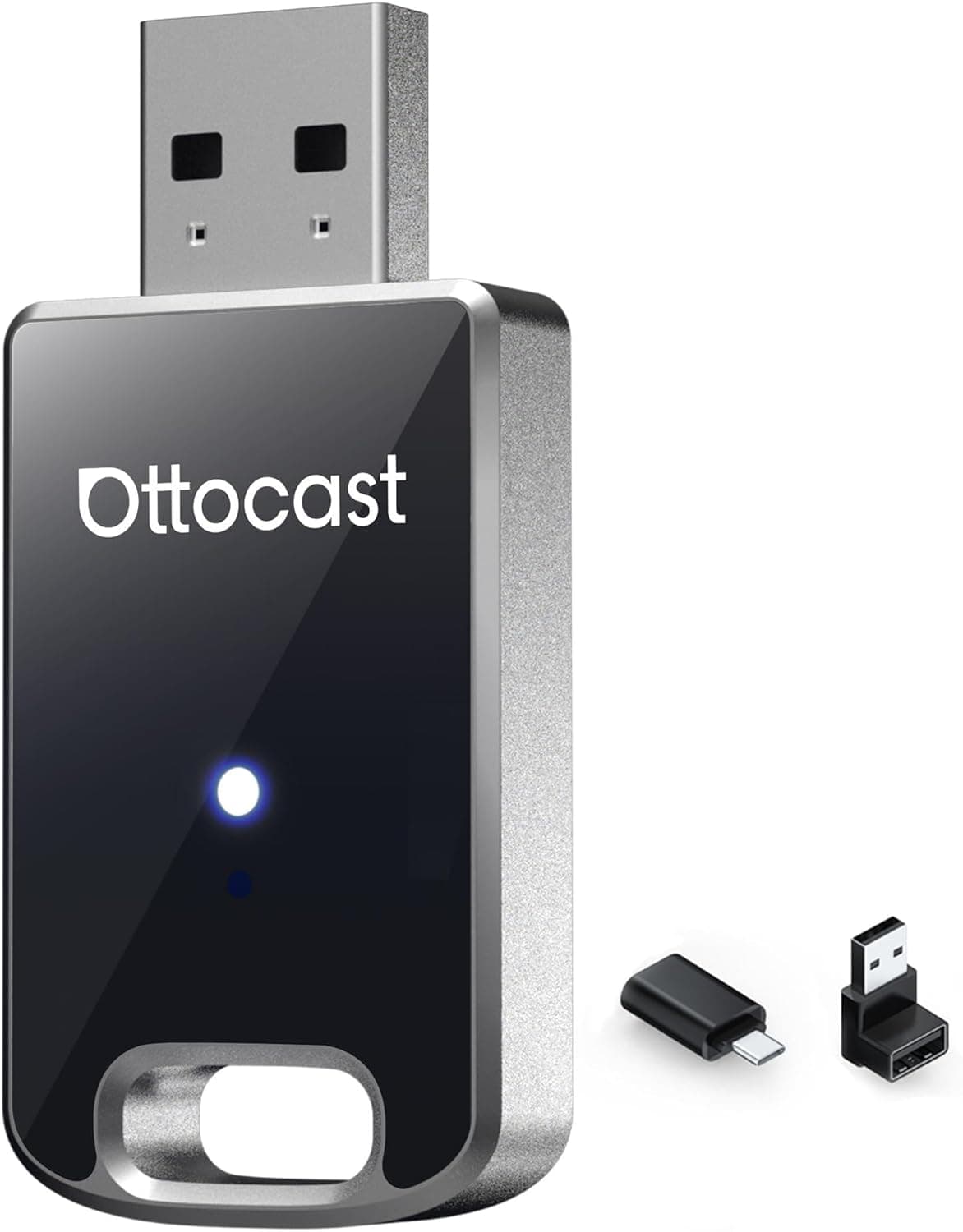 OTTOCAST Mini 2026 ワイヤレスカープレイアダプター&Androidオートワイヤレスアダプター。