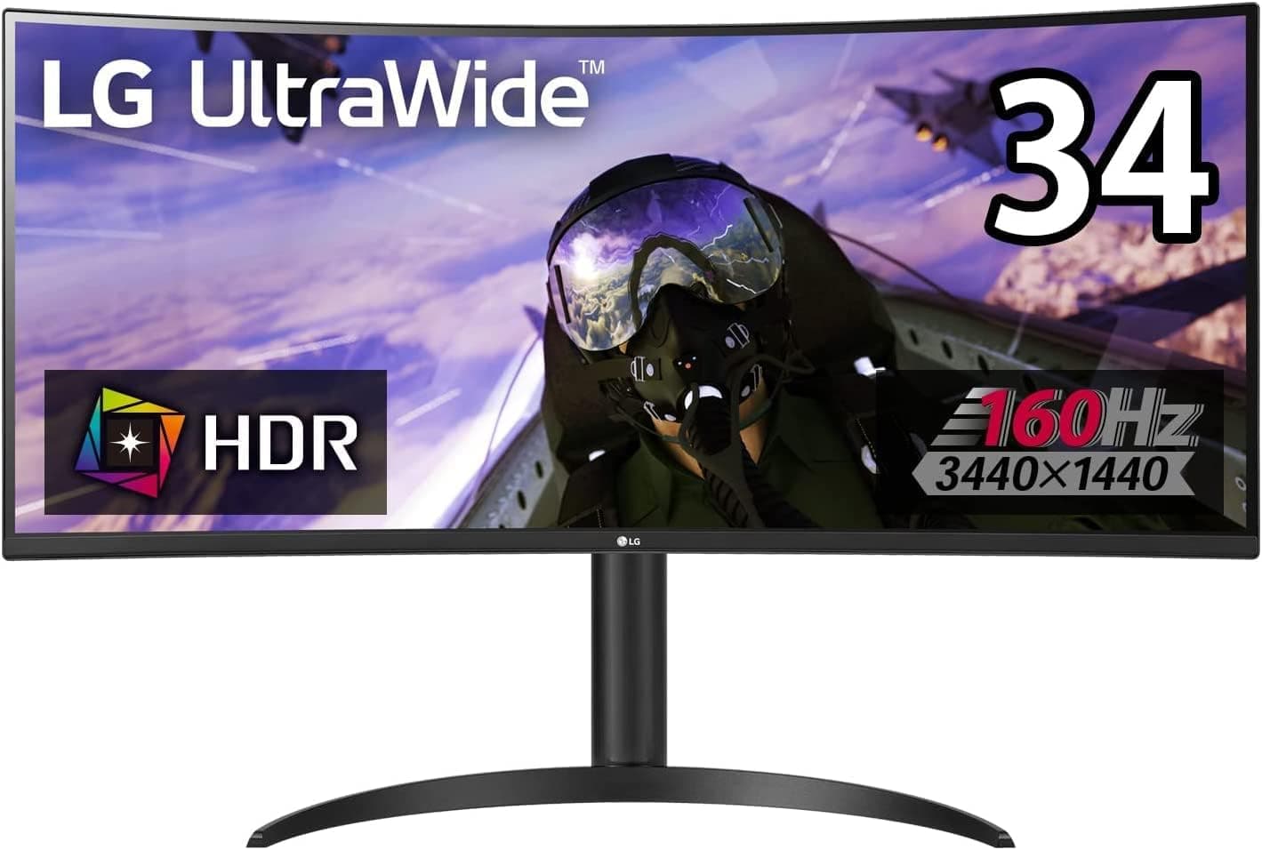 LG ゲーミング モニター UltraGear 34WP65C-B 34インチ