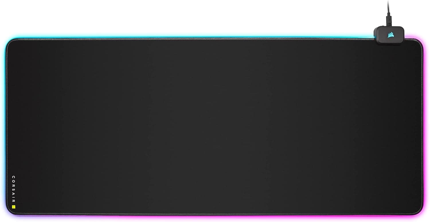 CORSAIR MM700 RGB Extended 大型RGBソフトマウスパッド ブラック CH-9417070-WW