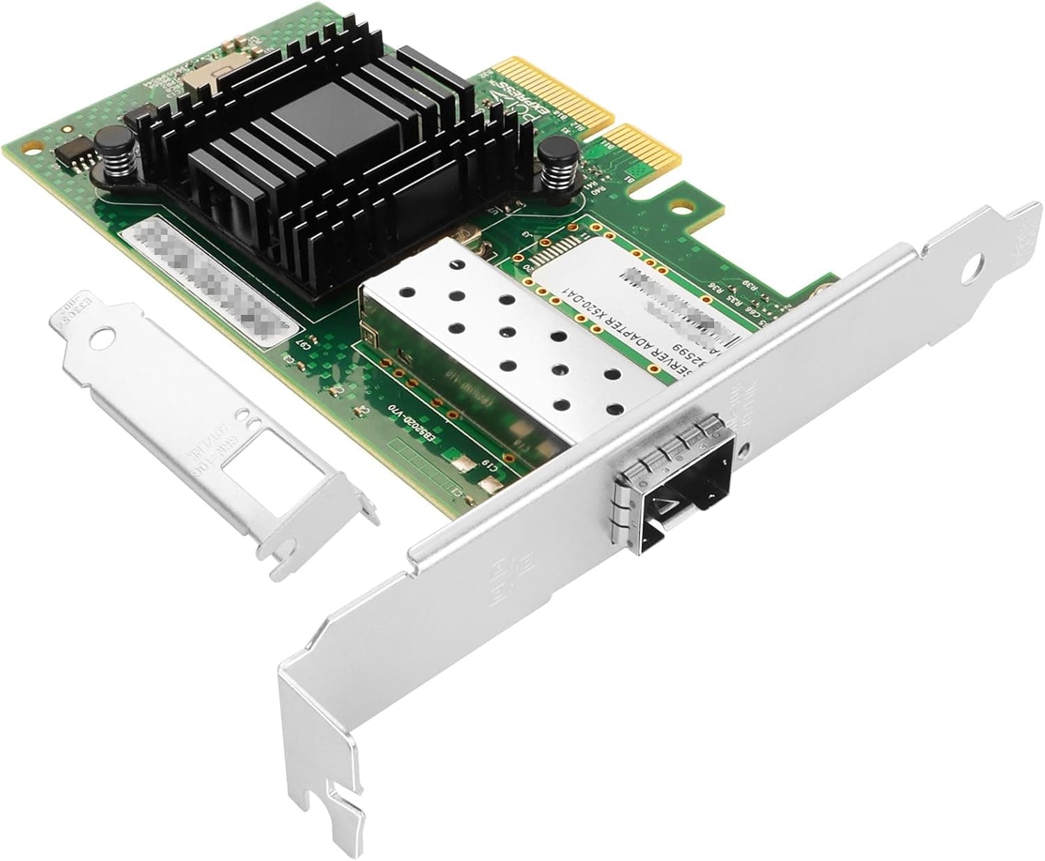 Vogzone 10Gb PCI-E NICネットワークカード Intel X520-DA1