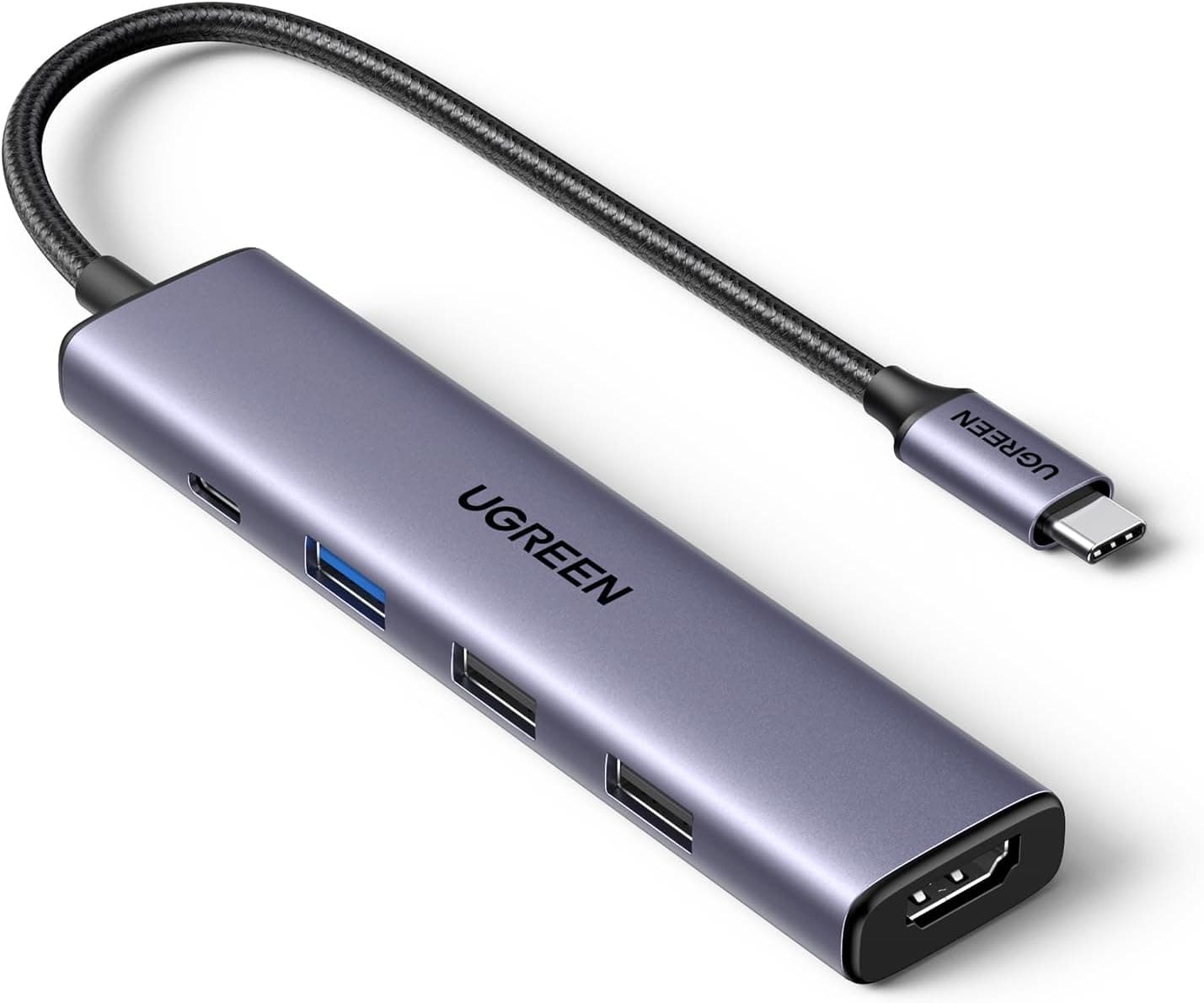 UGREEN Revodok 105 USB C Hub 5 in 1 Multiport Adapter