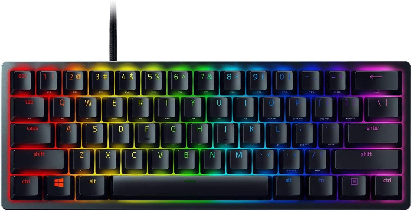 Razer Huntsman Mini 60%ゲーミングキーボード リニアオプティカルスイッチ ブラック