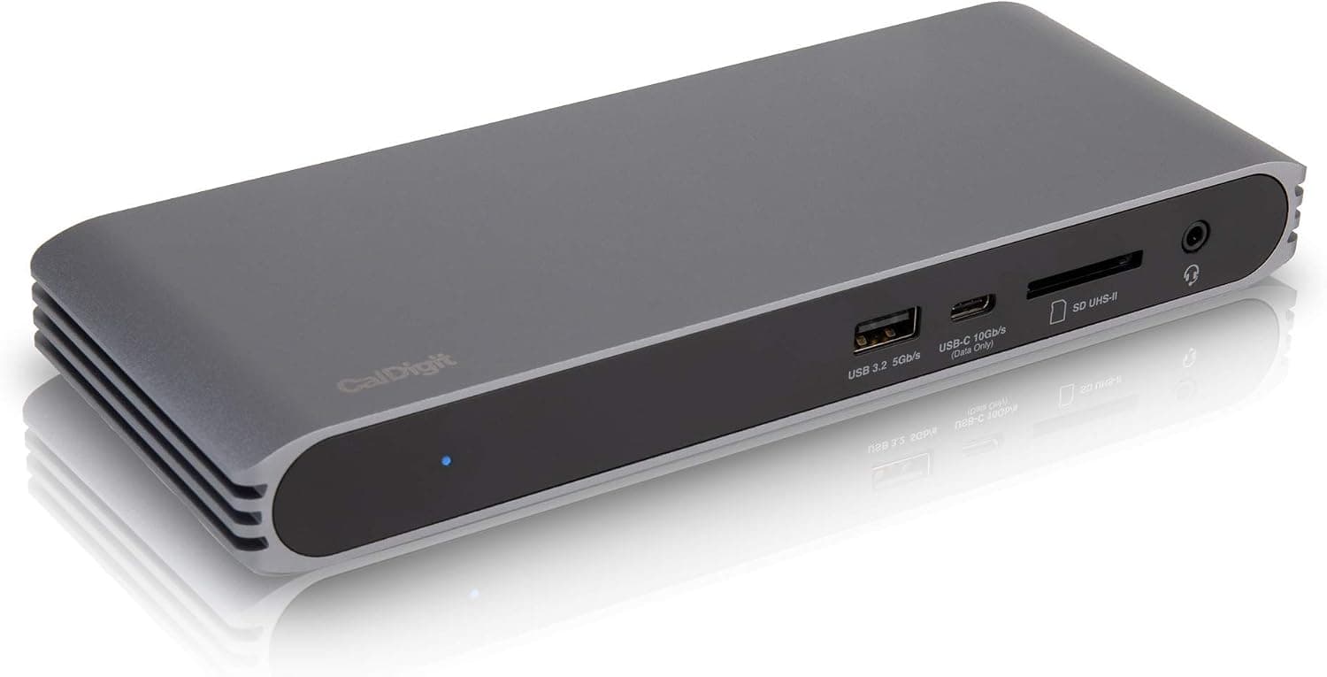 CalDigit USB-C Pro Dock Thunderbolt 3ケーブル (0.7m)付き USB-Cドッキングステーション DisplayPort 1.2 x 2［USBCProDock-JP07-SG-AMZ］
