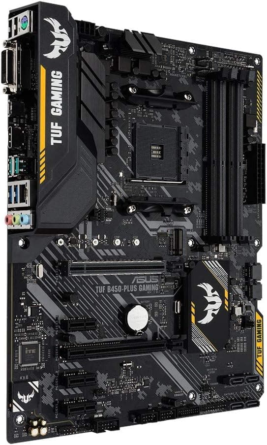 ASUS TUF B450-PLUS GAMING motherboard Socket AM4 ATX AMD B450
