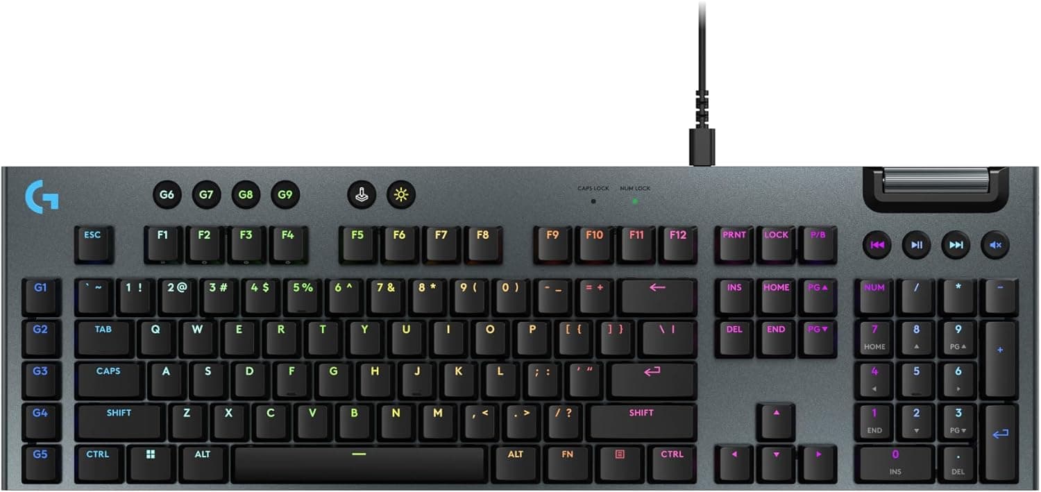 LogitechG915 X リニア-ブラック。