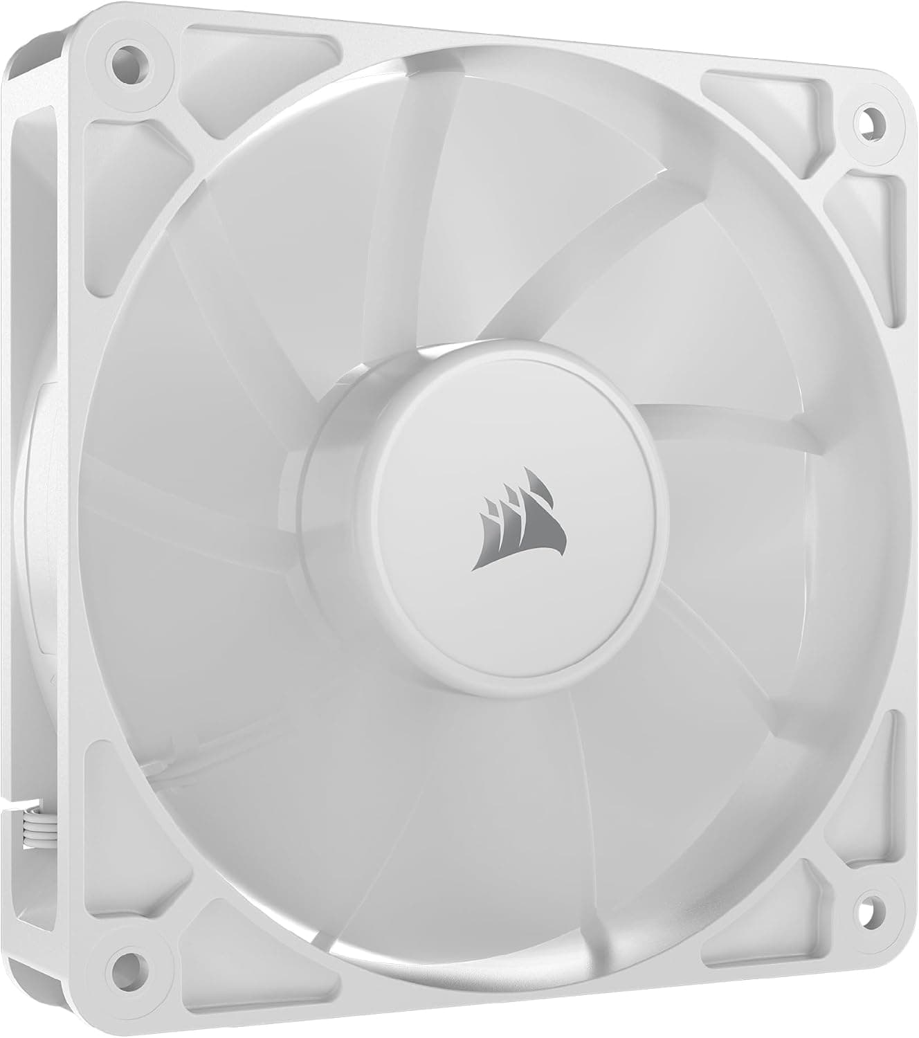 CORSAIR RS120 PWM 120mm PCケースファンデイジーチェーン対応シングルパックホワイト CO-9050192-WW