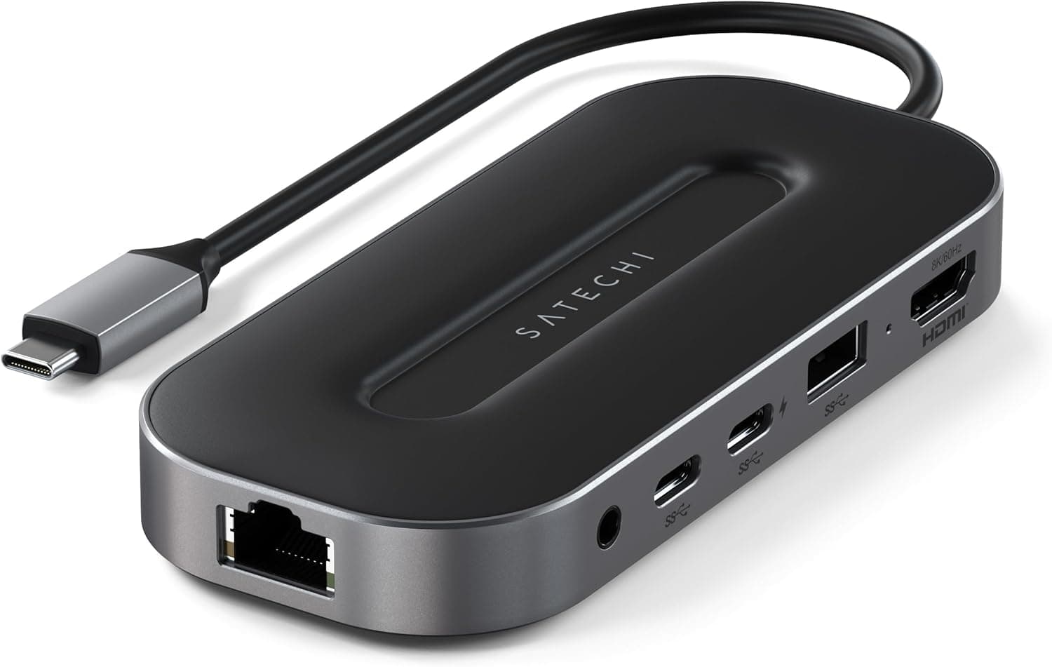Satechi USB C ハブ 6 in 1 マルチポート USB4 アダプター