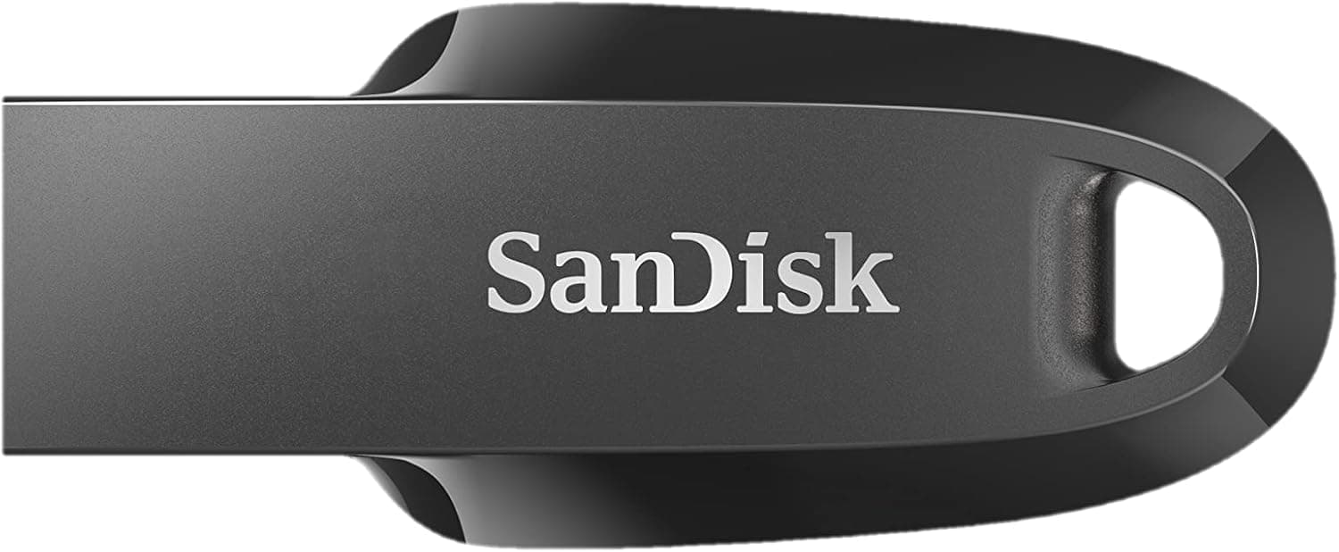 SANDISK Ultra Curve 256GB USB 3.2 フラッシュドライブ 100MB
