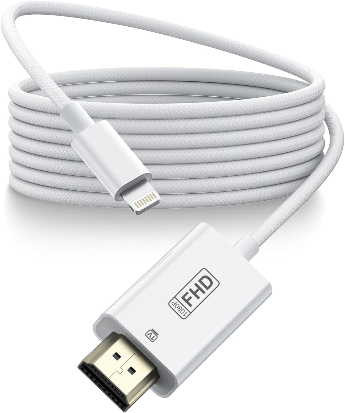 【2026年登場モデル】HDMIケーブル iPhone HDMI変換ケーブル 2m Lightning デジタルAV変換アダプター ミラーリング対応電源不要設定不要簡単接続スマホ画面をテレビに映す同画面テレビ接続音声同期出力 iPhone