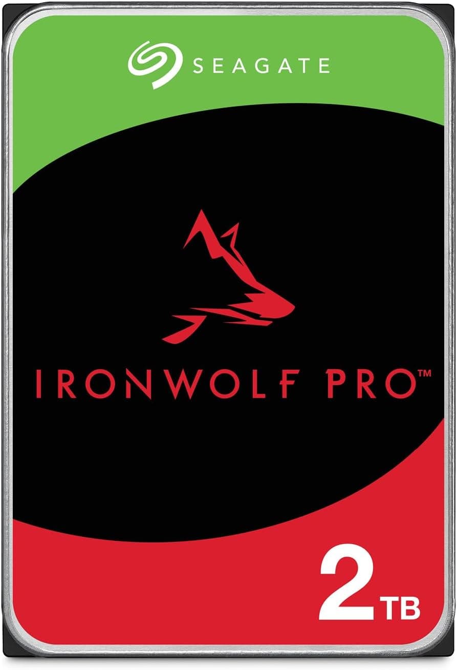 ST2000NT001 [NAS向けHDD IronWolf Pro（2TB 3.5インチ SATA 6G 7200rpm 256MB Air CMR）]
