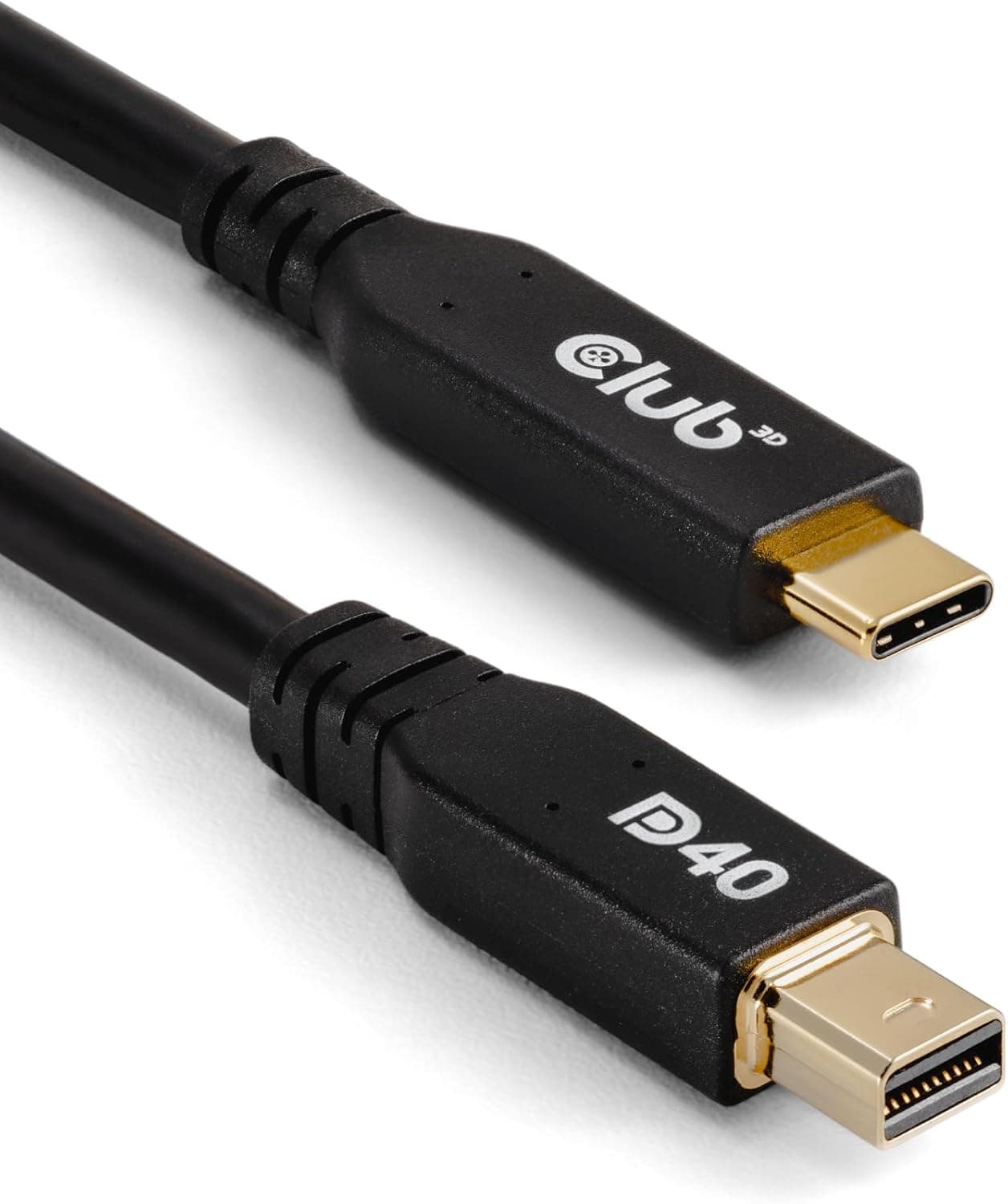 Club 3D AMZ-1561 DP40 Mini Displayport to USB Type Cケーブル M