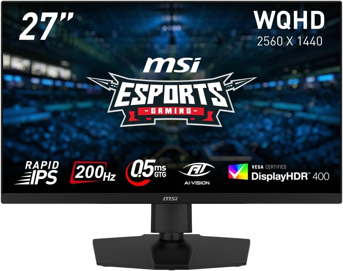 MSI ゲーミングモニター MAG 274QPF E20 27インチ