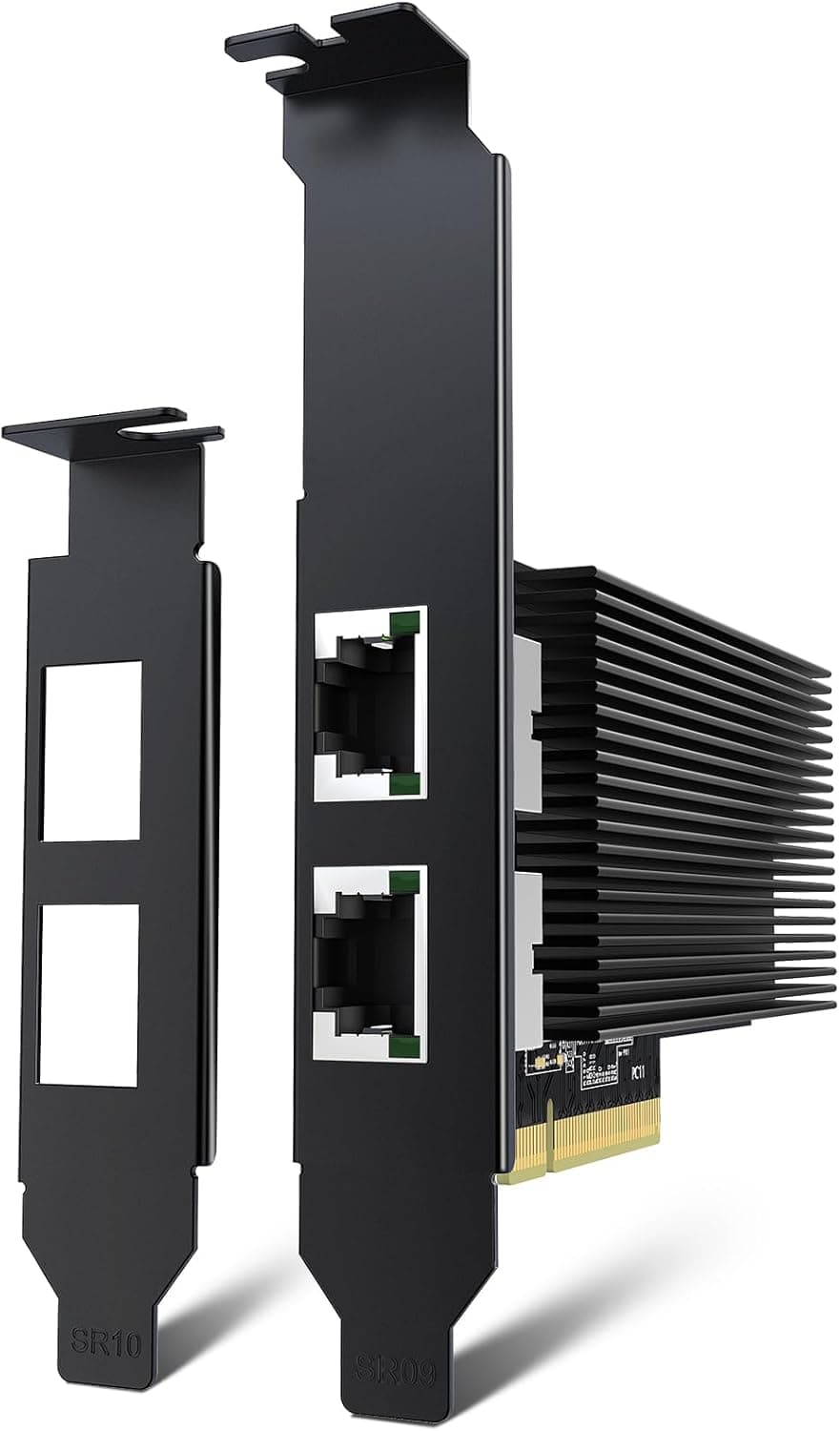 YuanLey 10G ネットワークカードデュアル RJ45 ポート 10G Base-T イーサネットカード Intel X540 Conrtoller PCIE - 10Gb RJ45 イーサネットアダプター NIC PCI Express X8