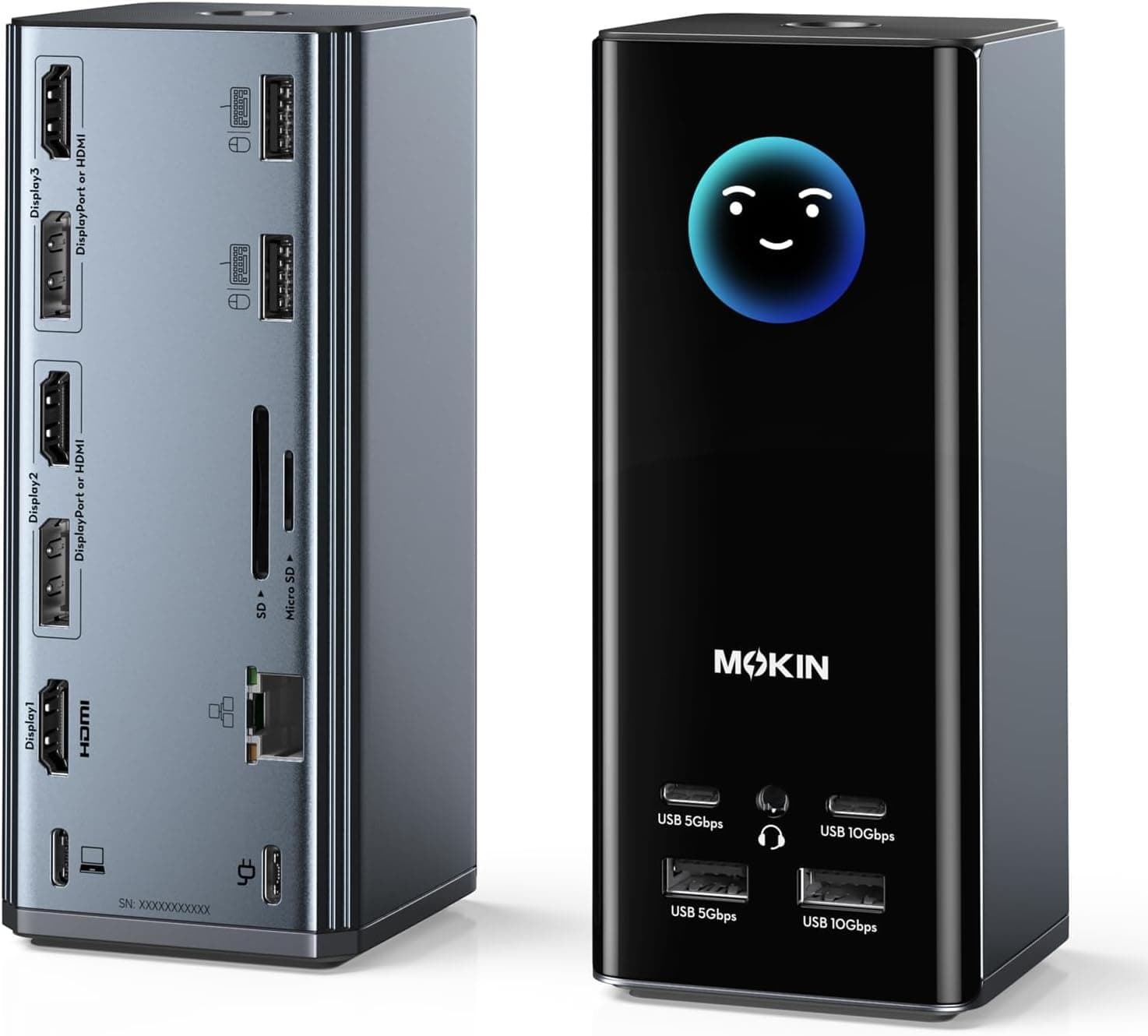MOKiN USB Cドッキングステーション 3モニター