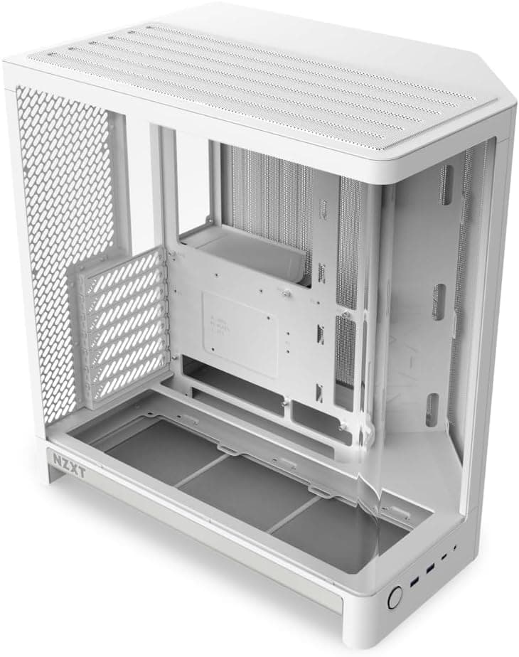 NZXT H6(2026) White ミドルタワーPCケース CC-H62FW-01 CS9772