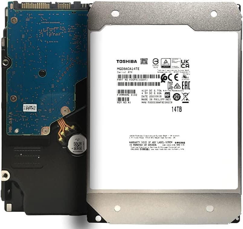 東芝 MGシリーズ Enterprise 14TB 256MB キャッシュ 7200RPM SATA 6.0Gb
