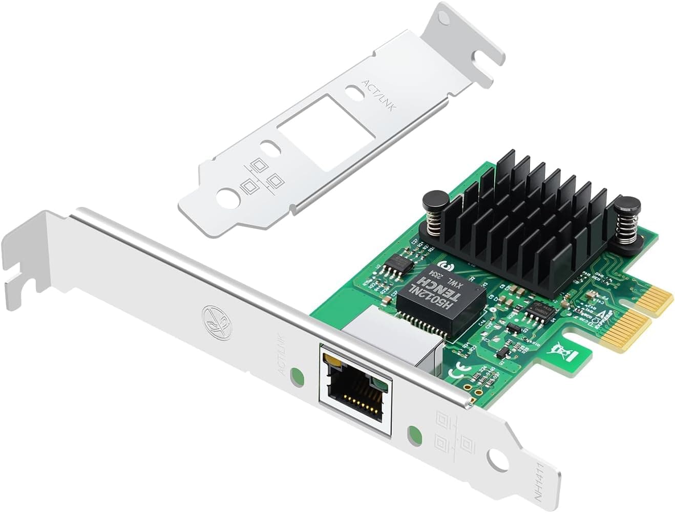 Buacoz Intel I226-V — 2.5Gbps Single-Port PCIe Network Adapter Card