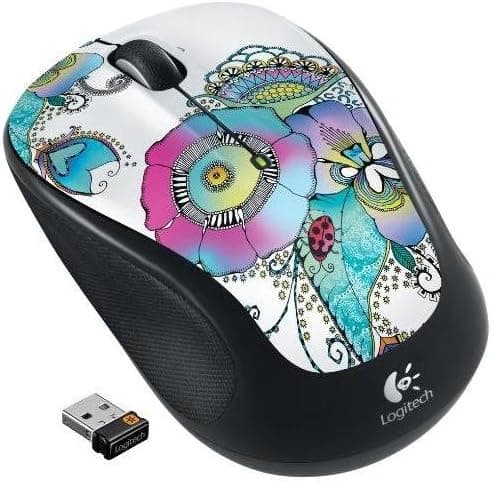 Logitech ロジテック M325 ワイヤレスマウス Lady on The Lily 並行輸入品