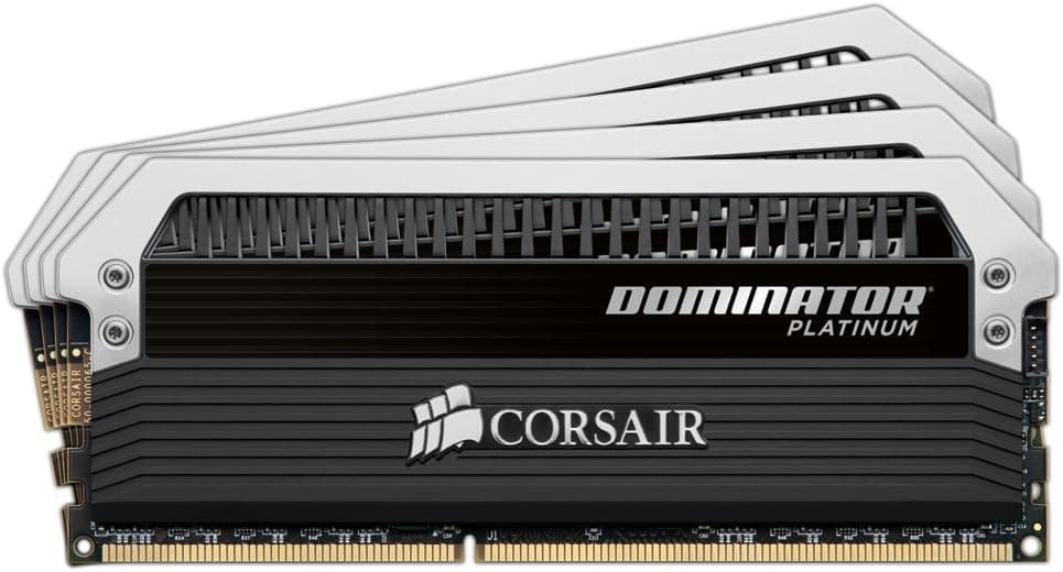 CORSAIR コルセア DDR4 デスクトップ用メモリ DOMINATOR PLATINUMシリーズクアッドチャネル 4GB×4kit CMD16GX4M4A2800C16
