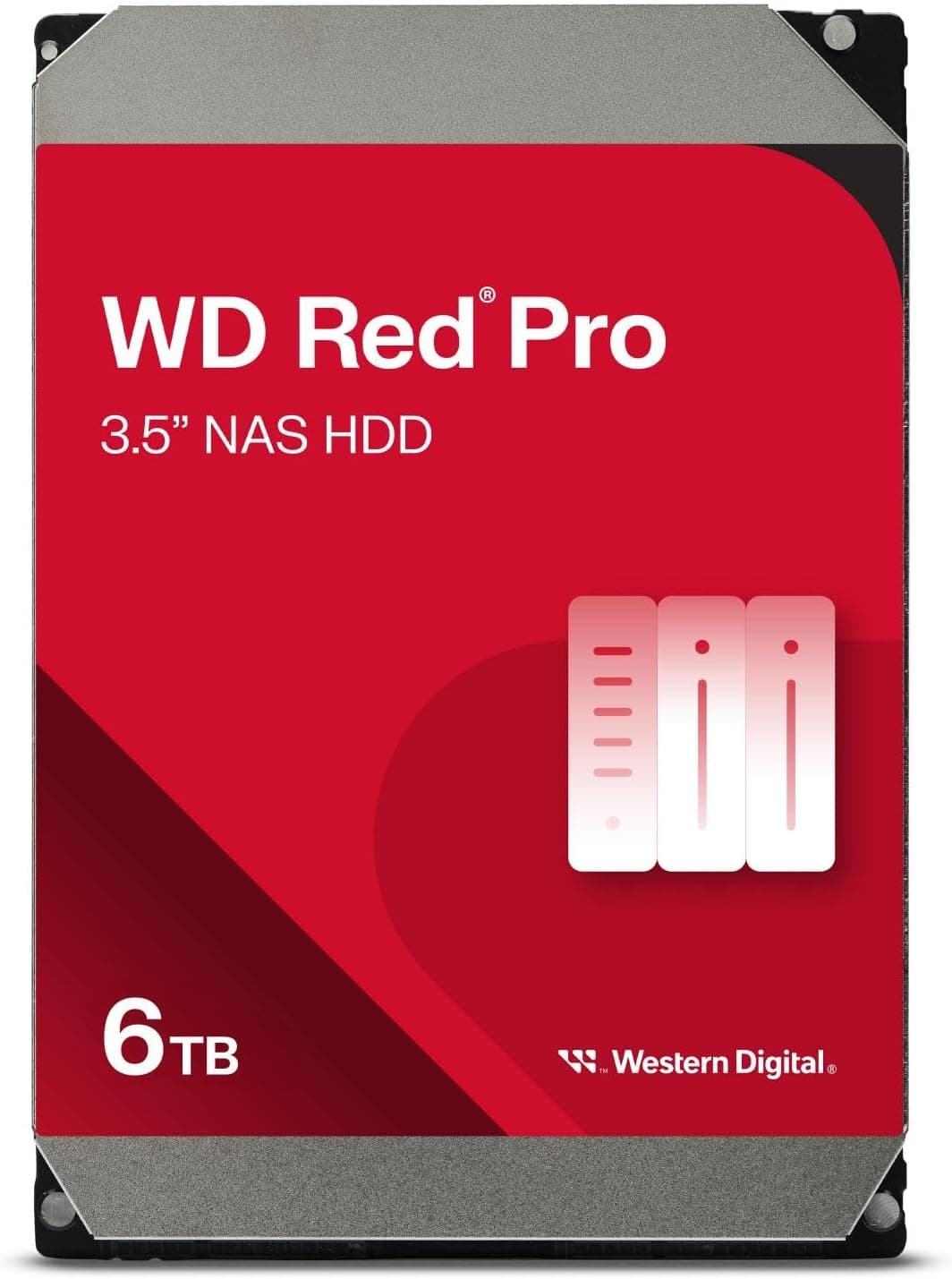 【国内正規代理店品】WD HDD 内蔵ハードディスク 3.5インチ 6TB WD Red Pro NAS用 WD6003FFBX SATA3.0 7200rpm 256MB 5年保証