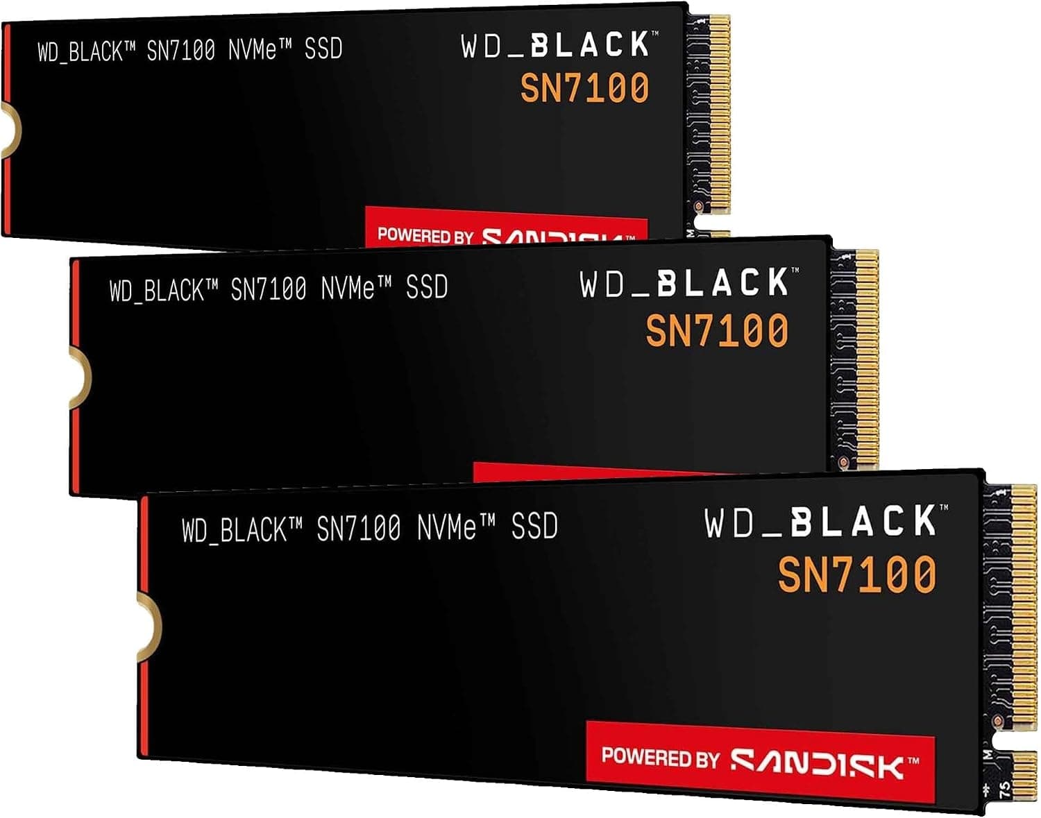 Western Digital ウエスタンデジタル 内蔵SSD 1TB WD Black SN7100 (読取り最大 7