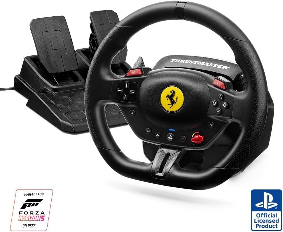 【Ferrari公式ライセンス製品】Thrustmaster T98 Ferrari 296 GTB PS5