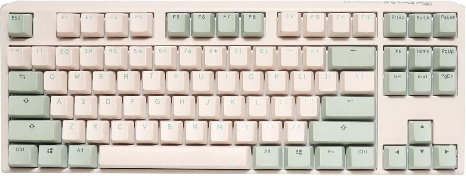 Ducky One 3 TKL 抹茶ホットスワップダブルショット PBT QUACK メカニカルキーボードチェリー MX ブラウン