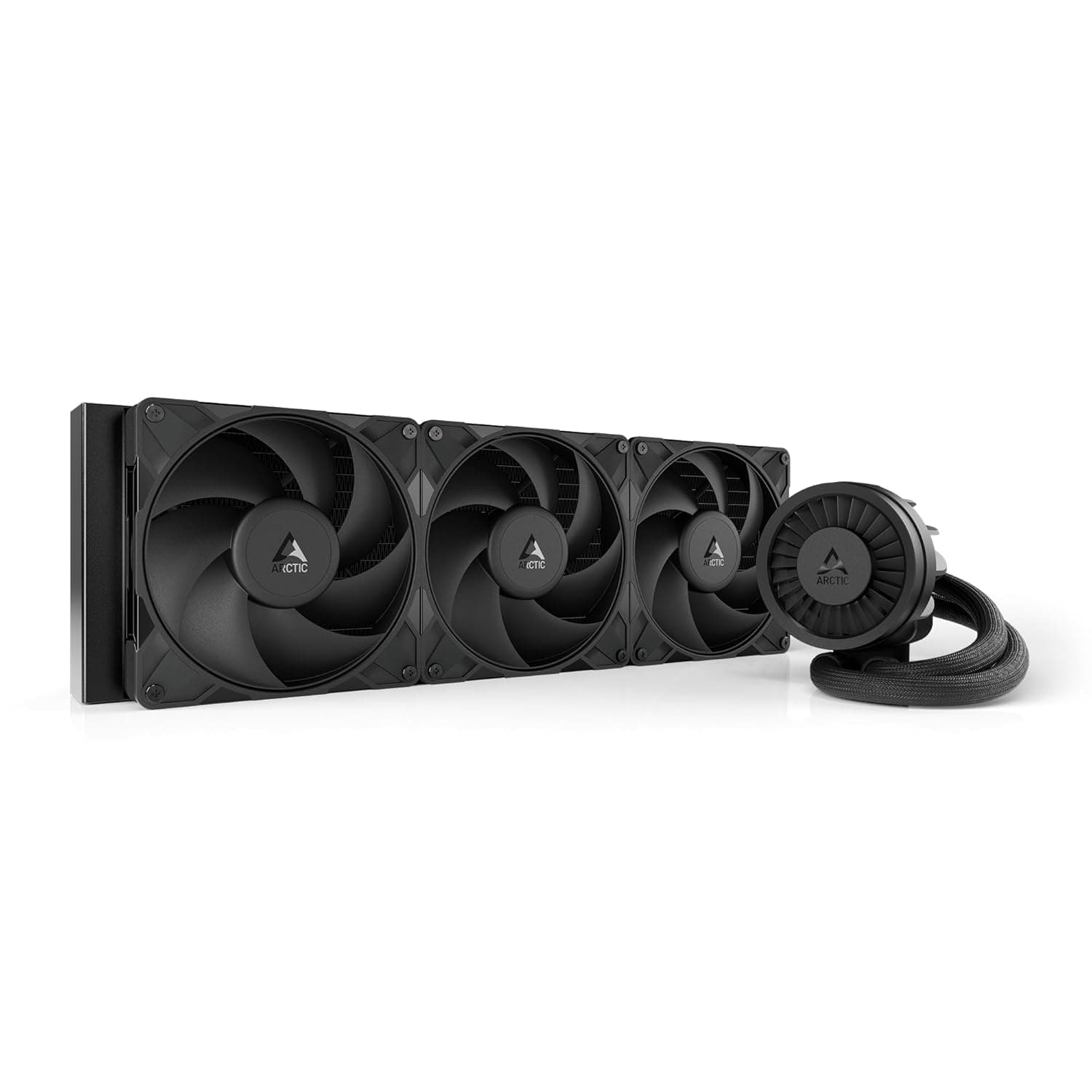 ARCTIC Liquid Freezer III Pro 420 オールインワン(AIO)CPU水冷クーラー 140mm ファン ×3 38mm ラジエーター PWM ポンプ VRM ファン搭載対応ソケット:AMD AM5