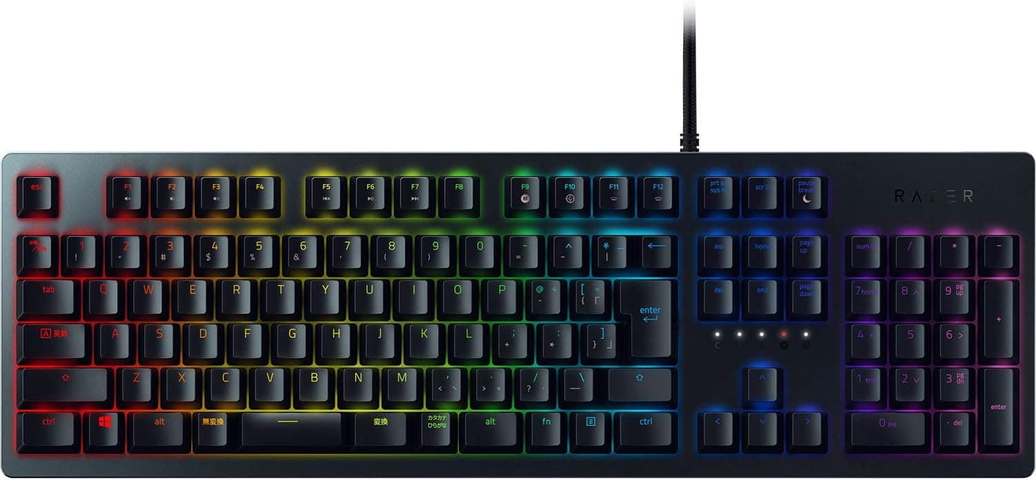 Razer Huntsman JP - オプト・メカニカルスイッチ採用 ゲーミングキーボード 日本語