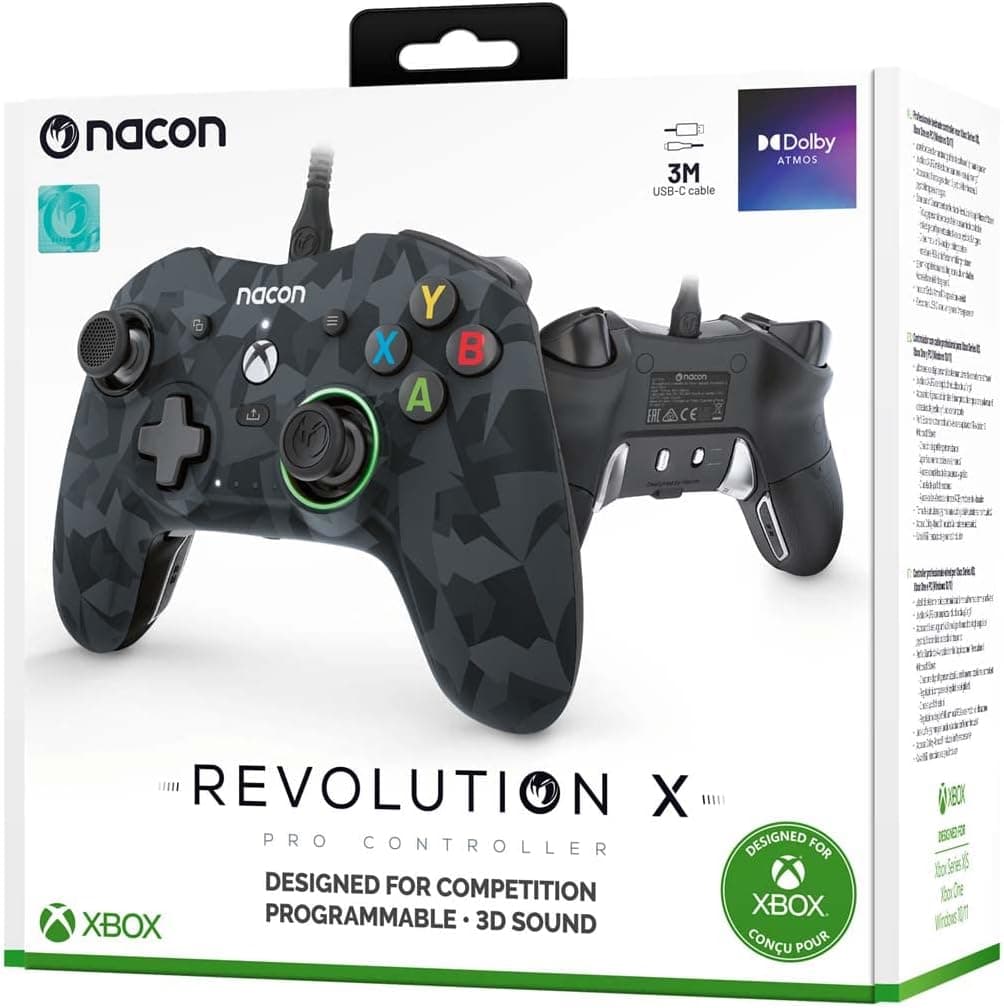 NACON Revolution X Proコントローラー アーバン迷彩 Xbox Series X