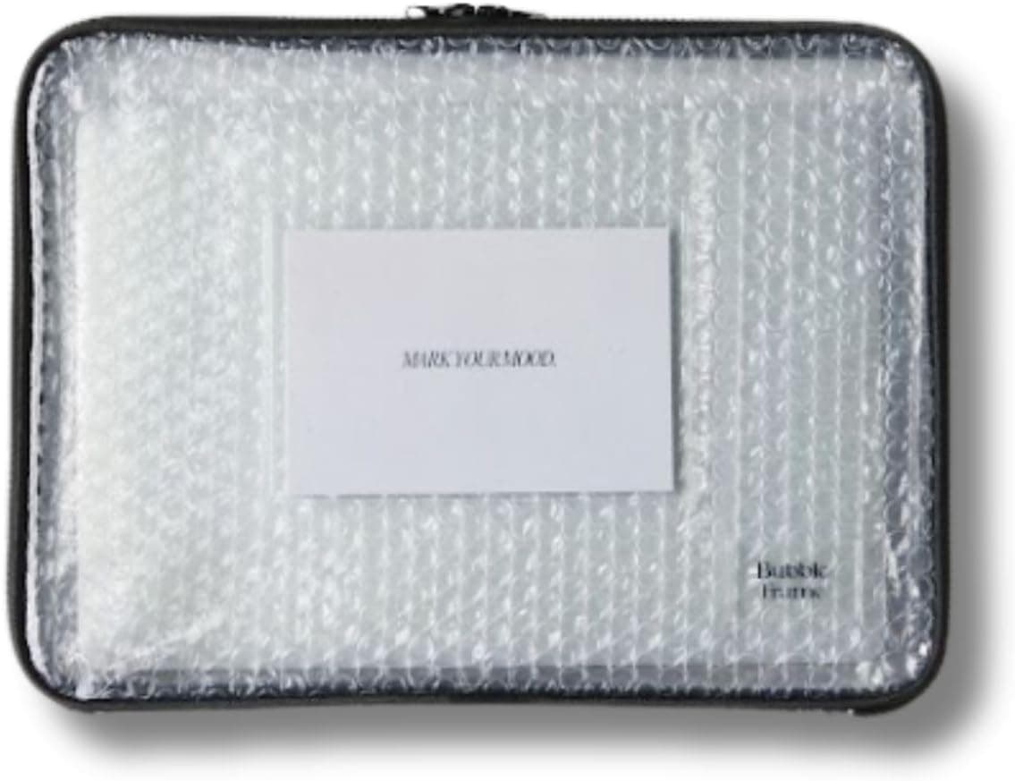 [BUBBLE FRAME] METAL ZIP CASE PCケース PC パソコンケース PVC かわいいおしゃれ