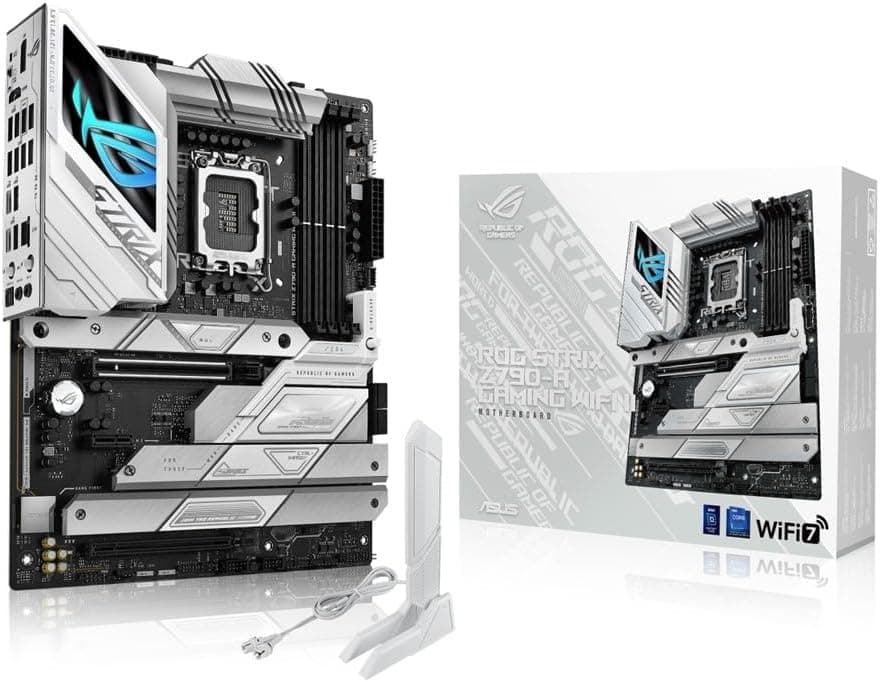 ASUS ROG STRIX Z790-A GAMING WIFI II intel 第14・13・12世代 CPU対応 LGA1700 Z790 搭載 DDR5 ATX マザーボード