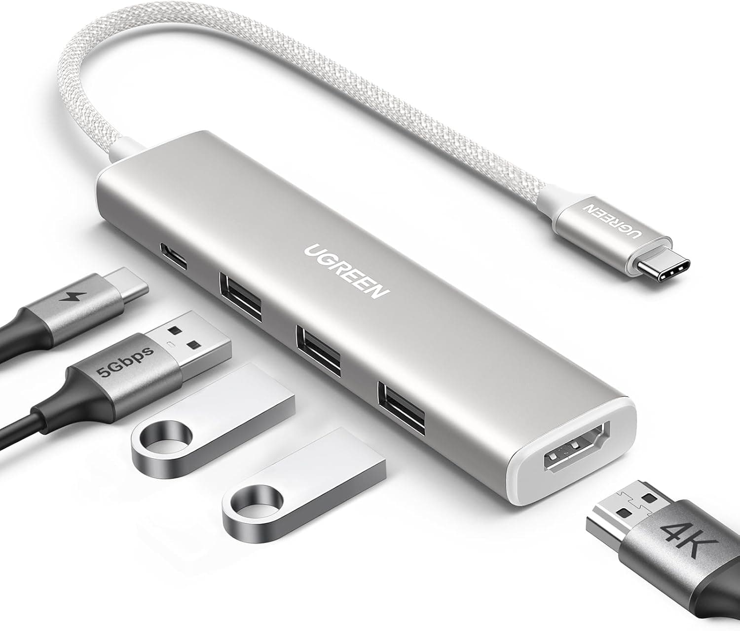 UGREEN Revodok 105 USB Cハブ 5-IN-1