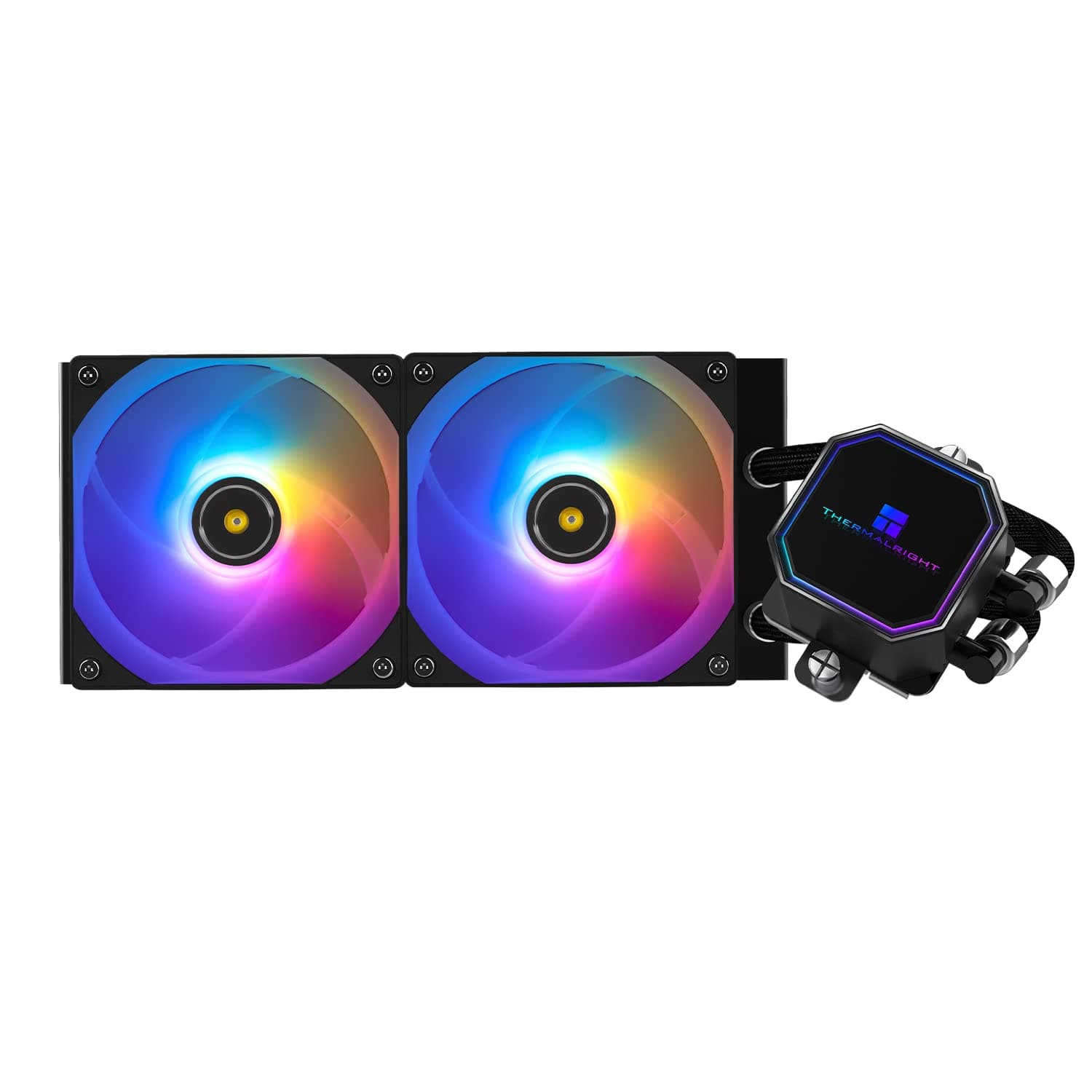 Thermalright Frozen Prism 240 Black ARGB AIO 水冷クーラー
