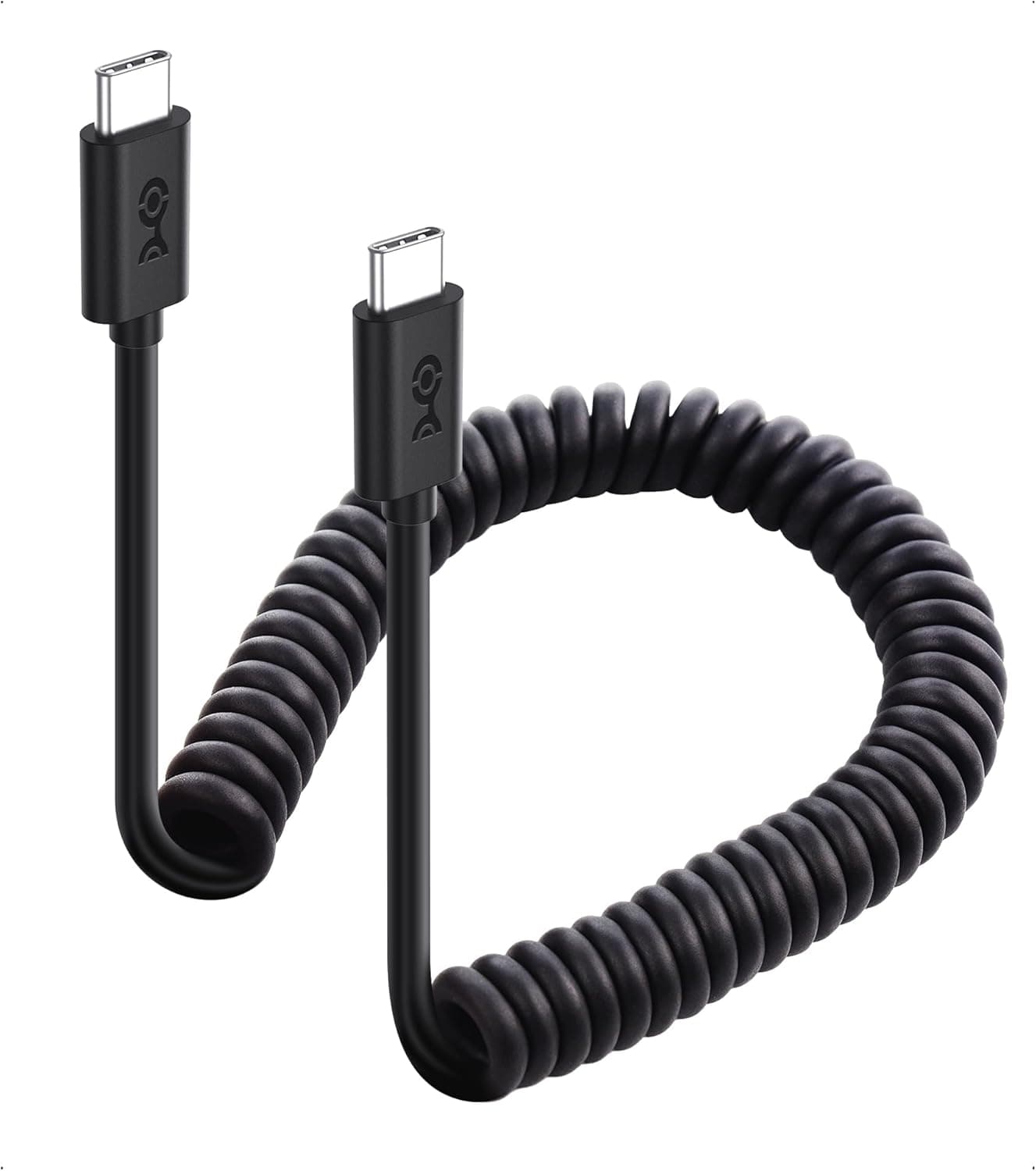 Cable Matters コイル状USB C - USB Cケーブル 1~4フィート