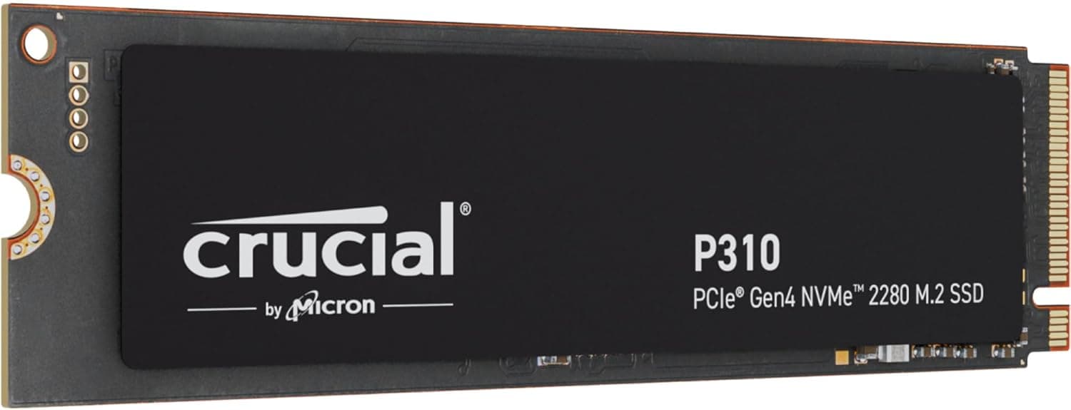Crucial P310 M.2 2280 2TB PCI-Express 4.0 x4 NVMe 3D NAND 内蔵ソリッドステートドライブ (SSD) CT2000P310SSD8。